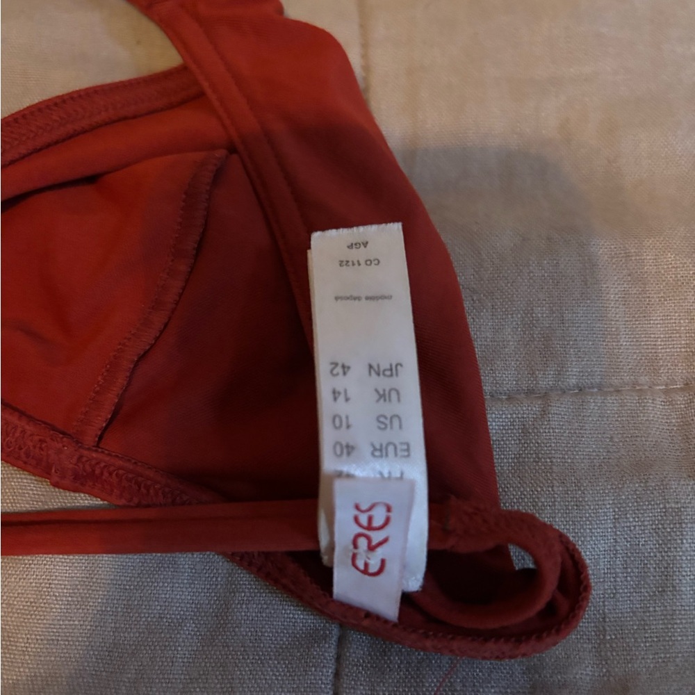 Eres Two Piece Swimsuit Size 10 - Picture 3 of 4